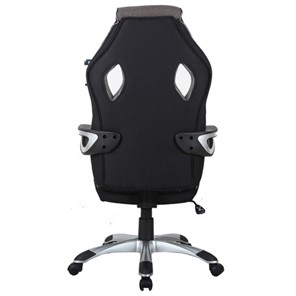Кресло офисное Brabix Techno GM-002 (ткань, черное/серое, вставки белые) в Салехарде - предосмотр 3