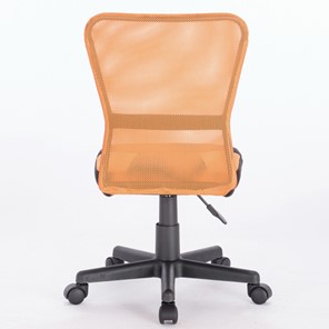 Офисное кресло Brabix Smart MG-313 (без подлокотников, комбинированное, черное/оранжевое) 531844 в Тарко-Сале - предосмотр 4