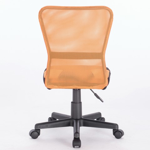 Офисное кресло Brabix Smart MG-313 (без подлокотников, комбинированное, черное/оранжевое) 531844 в Надыме - изображение 4