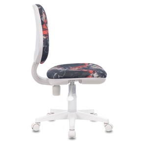 Кресло офисное Brabix Fancy MG-201W (без подлокотников, пластик белый, с рисунком "Graffity") 532415 в Тарко-Сале - предосмотр 2