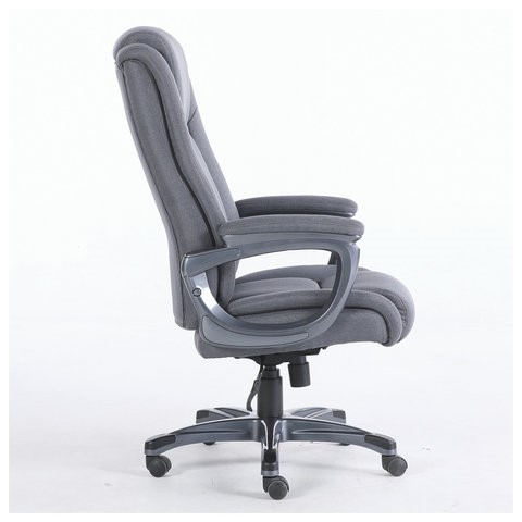 Компьютерное кресло Brabix Premium Solid HD-005 (ткань, серое) 531823 в Салехарде - изображение 1