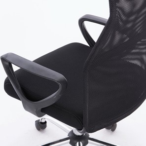 Офисное кресло Brabix Tender MG-330 (с подлокотниками, хром, черное) 531845 в Салехарде - предосмотр 8