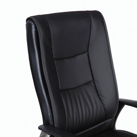 Офисное кресло Brabix Forward EX-570 (хром, экокожа, черное) 531837 в Салехарде - изображение 6