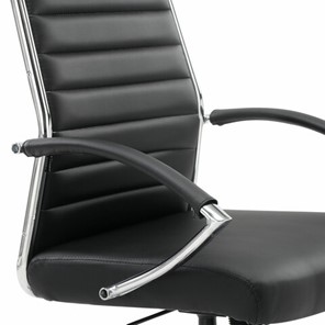 Кресло компьютерное Brabix Style EX-528 (экокожа, хром, черное) в Салехарде - предосмотр 9
