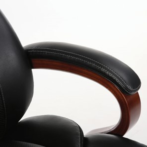 Кресло компьютерное Brabix Premium Magnum EX-701 (дерево, рециклированная кожа, черное) 531827 в Салехарде - предосмотр 6