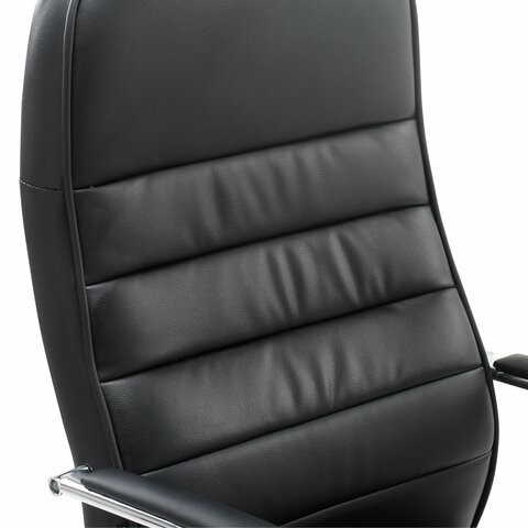 Офисное кресло Brabix Stark EX-547 (экокожа, хром, черное) в Салехарде - изображение 6