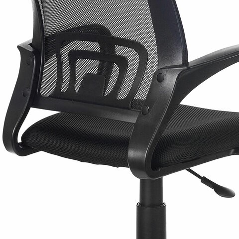 Компьютерное кресло Brabix Fly MG-396 (с подлокотниками, сетка, черное) 532083 в Муравленко - изображение 5