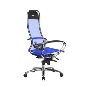Кресло офисное Samurai S-1.04, синий в Салехарде - предосмотр 4