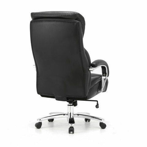Компьютерное кресло Brabix Premium Pride HD-100 (натуральная кожа, черное) в Салехарде - изображение 2