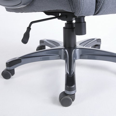 Компьютерное кресло Brabix Premium Solid HD-005 (ткань, серое) 531823 в Салехарде - изображение 13