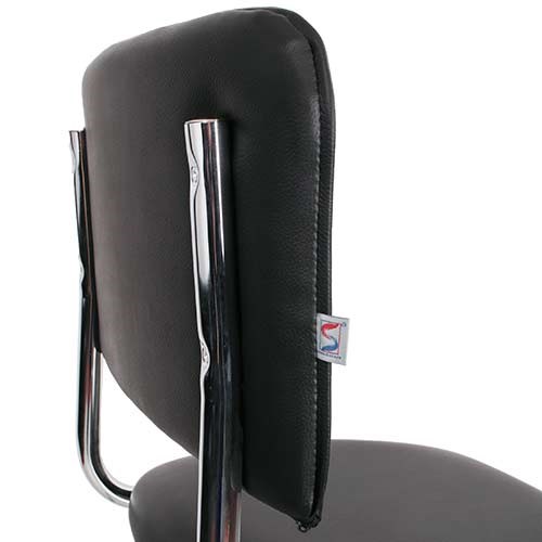 Офисный стул Sylwia chrome P100, кож/зам V4 в Салехарде - изображение 4