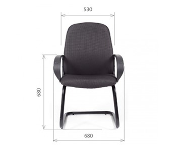 Офисный стул CHAIRMAN 279V JP15-1, ткань, цвет серый в Салехарде - предосмотр 1