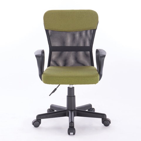 Офисное кресло Brabix Jet MG-315 (с подлокотниками, зеленое) 531841 в Лабытнанги - изображение 2
