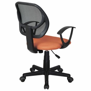 Кресло компьютерное Brabix Flip MG-305 (ткань TW, оранжевое/черное) в Салехарде - предосмотр 2