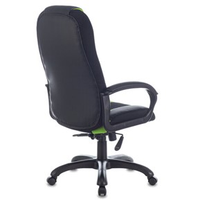 Компьютерное кресло Brabix Premium Rapid GM-102 (экокожа/ткань, черное/зеленое) 532419 в Ноябрьске - предосмотр 2