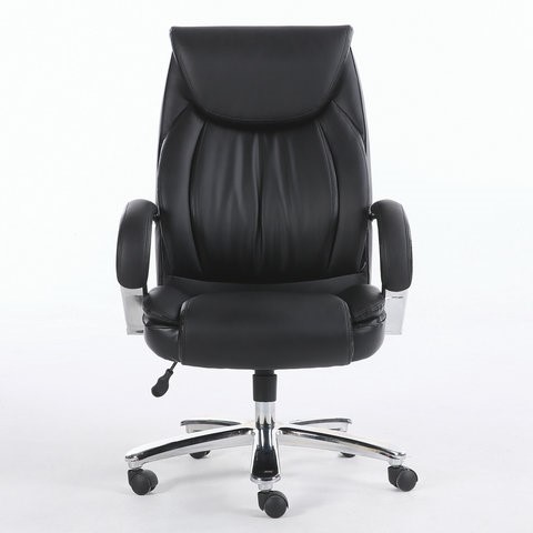 Офисное кресло Brabix Premium Advance EX-575 (хром, экокожа, черное) в Салехарде - изображение 4