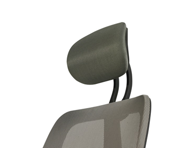 Компьютерное кресло Brabix Saturn ER-400 (с подголовником, комбинированное, черное/серое) в Салехарде - предосмотр 2
