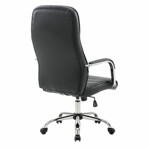 Офисное кресло Brabix Stark EX-547 (экокожа, хром, черное) в Салехарде - изображение 2