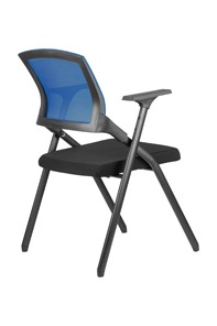 Офисное кресло складное Riva Chair M2001 (Синий/черный) в Салехарде - предосмотр 3