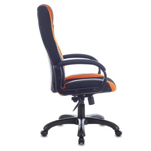 Компьютерное кресло Brabix Premium Rapid GM-102 (экокожа/ткань, черно/оранжевое) в Салехарде - предосмотр 1