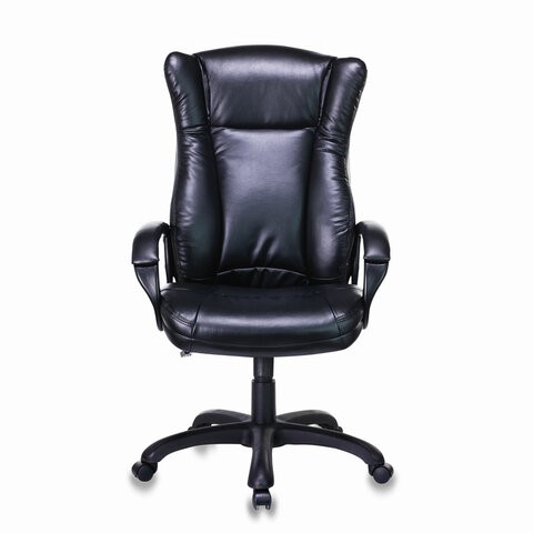 Кресло офисное Brabix Premium Boss EX-591 (экокожа, черное) 532099 в Надыме - изображение 1