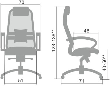 Офисное кресло Samurai SL-1.04, черный плюс в Салехарде - изображение 1
