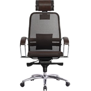 Кресло офисное Samurai S-2.04, темно-коричневый в Салехарде - предосмотр 2