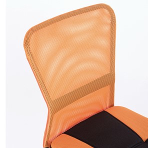 Офисное кресло Brabix Smart MG-313 (без подлокотников, комбинированное, черное/оранжевое) 531844 в Тарко-Сале - предосмотр 5