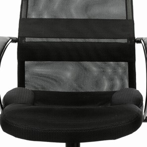 Кресло офисное Brabix Premium Stalker EX-608 PL (ткань-сетка/кожзам, черное) 532090 в Надыме - предосмотр 6