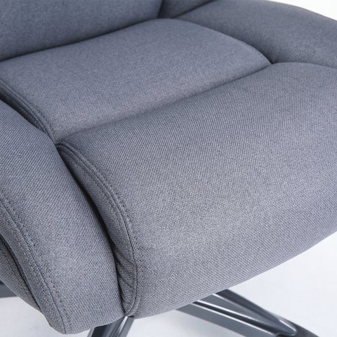 Компьютерное кресло Brabix Premium Solid HD-005 (ткань, серое) 531823 в Салехарде - изображение 7