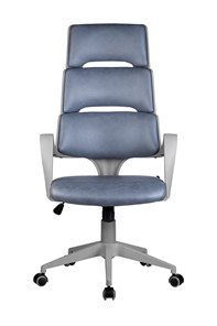 Кресло компьютерное Riva Chair SAKURA (Альпийское озеро/серый) в Салехарде - предосмотр 1