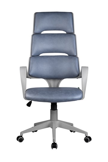 Кресло компьютерное Riva Chair SAKURA (Альпийское озеро/серый) в Лабытнанги - изображение 1