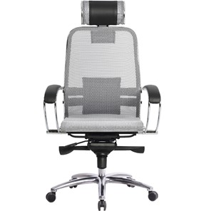 Офисное кресло Samurai S-2.04, серый в Салехарде - предосмотр 2