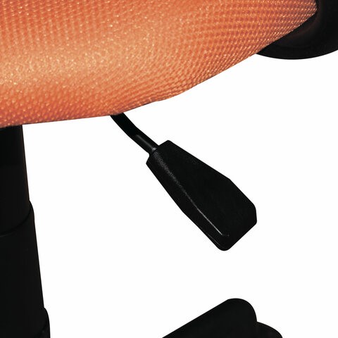 Кресло компьютерное Brabix Flip MG-305 (ткань TW, оранжевое/черное) в Салехарде - изображение 7