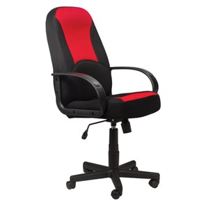 Кресло Brabix City EX-512 (ткань черная/красная, TW) в Салехарде - предосмотр 2