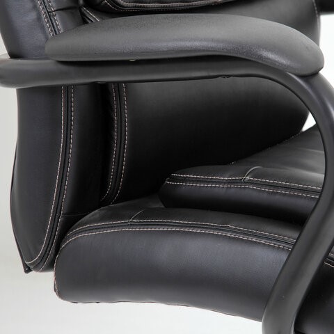 Кресло компьютерное Brabix Premium Heavy Duty HD-004 (экокожа, черное) 531942 в Салехарде - изображение 6