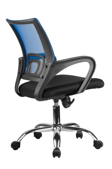 Кресло компьютерное Riva Chair 8085 JE (Синий) в Салехарде - изображение 3