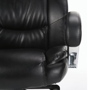 Офисное кресло Brabix Premium Direct EX-580 (хром, рециклированная кожа, черное) в Салехарде - предосмотр 14