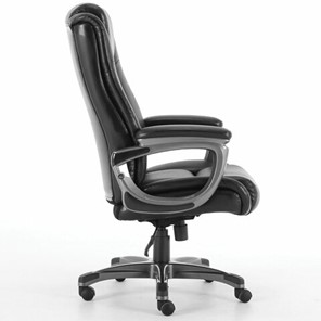 Кресло компьютерное Brabix Premium Solid HD-005 (рециклированная кожа, черное) 531941 в Салехарде - предосмотр 1