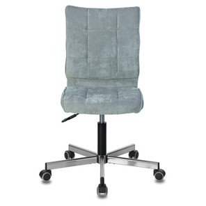 Кресло офисное Brabix Stream MG-314 (без подлокотников, пятилучие серебристое, ткань, серо-голубое) 532395 в Лабытнанги - предосмотр 3