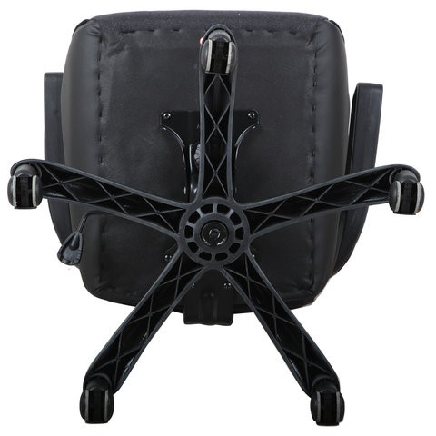 Кресло компьютерное Brabix Nitro GM-001 (ткань, экокожа, черное) в Салехарде - изображение 3