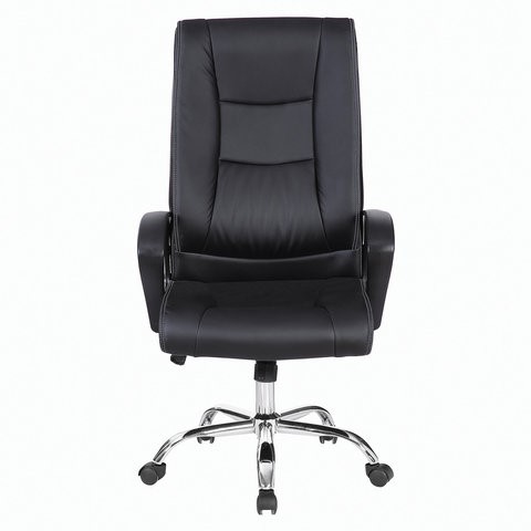 Офисное кресло Brabix Forward EX-570 (хром, экокожа, черное) 531837 в Салехарде - изображение 2