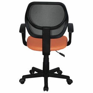 Кресло компьютерное Brabix Flip MG-305 (ткань TW, оранжевое/черное) в Салехарде - предосмотр 3
