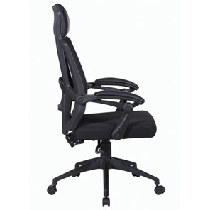 Кресло компьютерное Brabix Nexus ER-401 (с подлокотниками, черное) 531835 в Салехарде - предосмотр 1