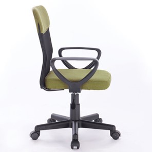 Офисное кресло Brabix Jet MG-315 (с подлокотниками, зеленое) 531841 в Надыме - предосмотр 1
