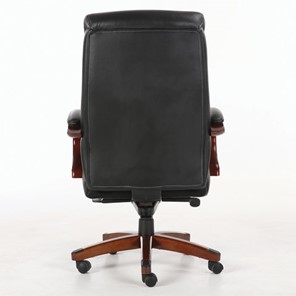 Кресло компьютерное Brabix Premium Infinity EX-707 (дерево, натуральная кожа, черное) 531826 в Салехарде - предосмотр 5