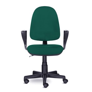 Компьютерное кресло Brabix Prestige Ergo MG-311 (регулируемая эргономичная спинка, ткань,черно-зеленое) 532421 в Лабытнанги