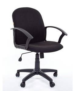 Кресло компьютерное CHAIRMAN 681 Ткань C-3 черное в Надыме