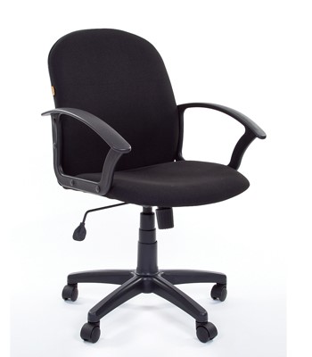 Кресло компьютерное CHAIRMAN 681 Ткань C-3 черное в Ноябрьске - изображение