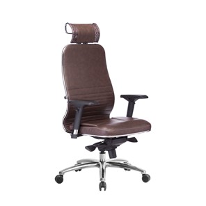 Офисное кресло Samurai KL-3.04, темно-коричневый в Салехарде - предосмотр
